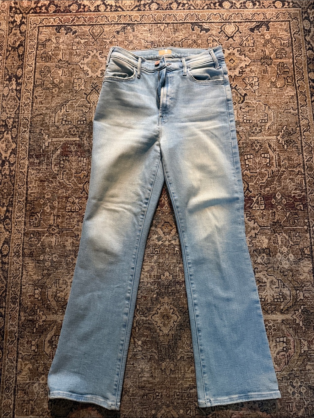 MOTHER “HUSTLER ANKLE” HIGH RISE
WASH: CALIFORNIA CRUISER